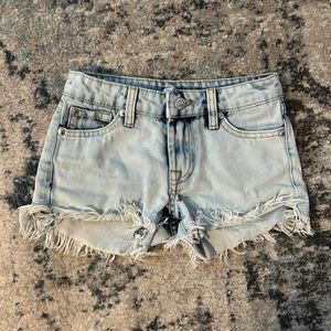Like New! 7 for all mankind girls denim shorts,  Sz 7